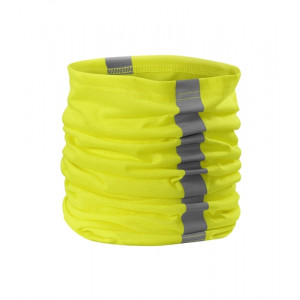 HV Twister šátek unisex reflexní žlutá uni
