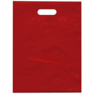 PE taška 30x40 cm, červená