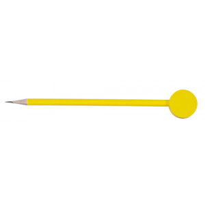 Dřevěná tužka, žlutá