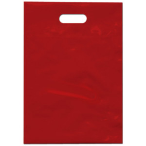PE taška 35x50 cm, červená