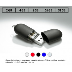 USB disk ve tvaru kapsle.